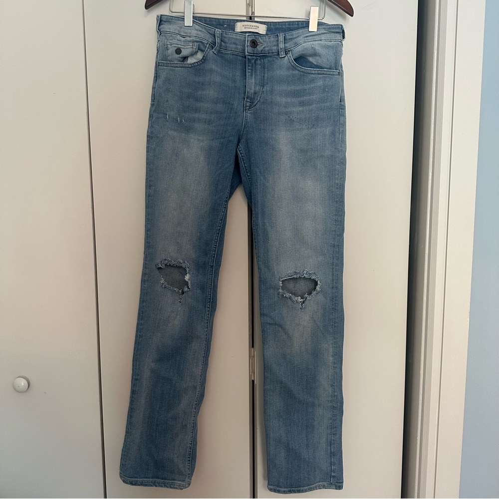 Scotch and Soda Supreme Slim Straight Leg Jeans